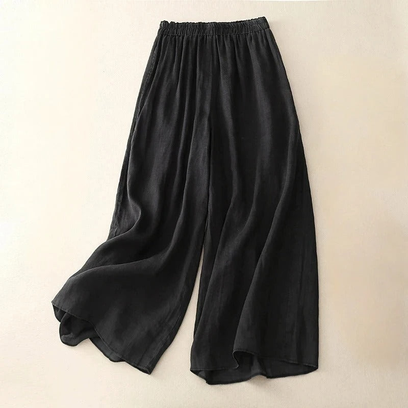 Nicolé | Pantaloni eleganti in lino