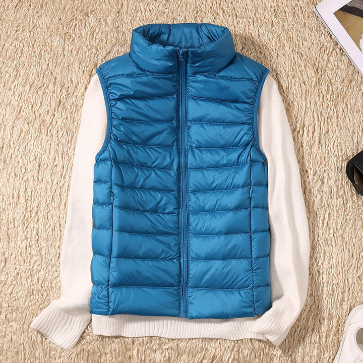Saphire | Gilet elegante in piuma