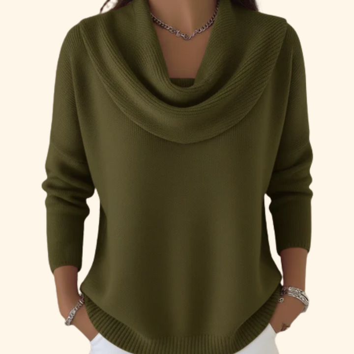 Roslyn | Maglione Elegante con Collo Morbido
