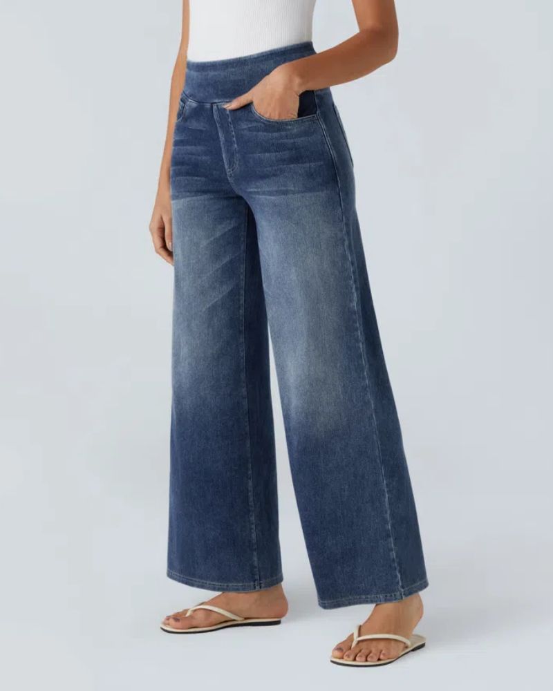 Ainsley | Jeans a gamba larga confortevoli