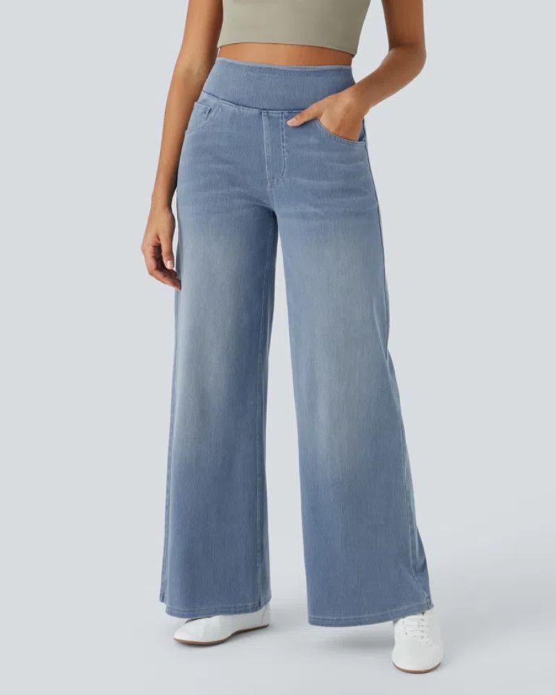 Ainsley | Jeans a gamba larga confortevoli