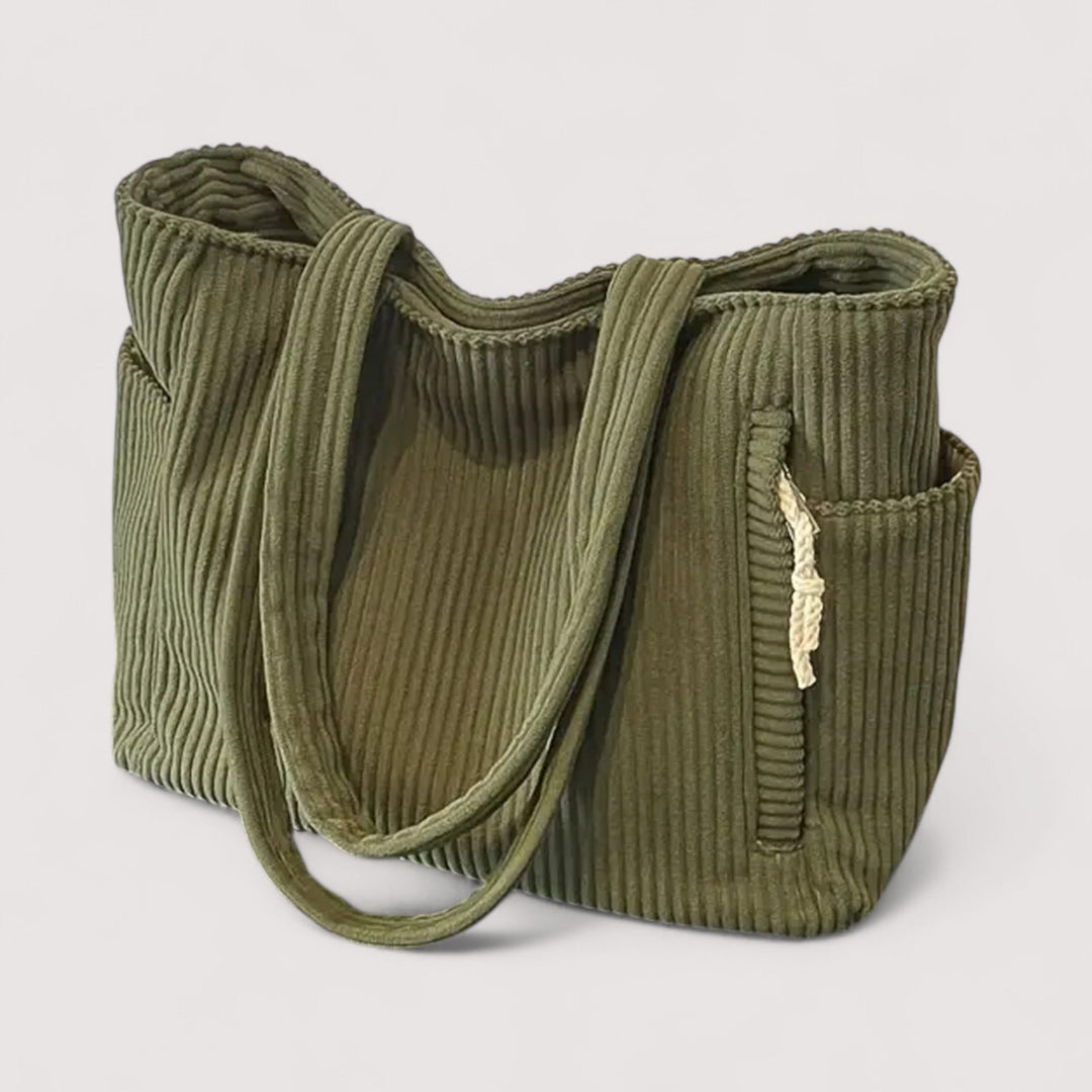 Lauren | Borsa a spalla in velluto a coste
