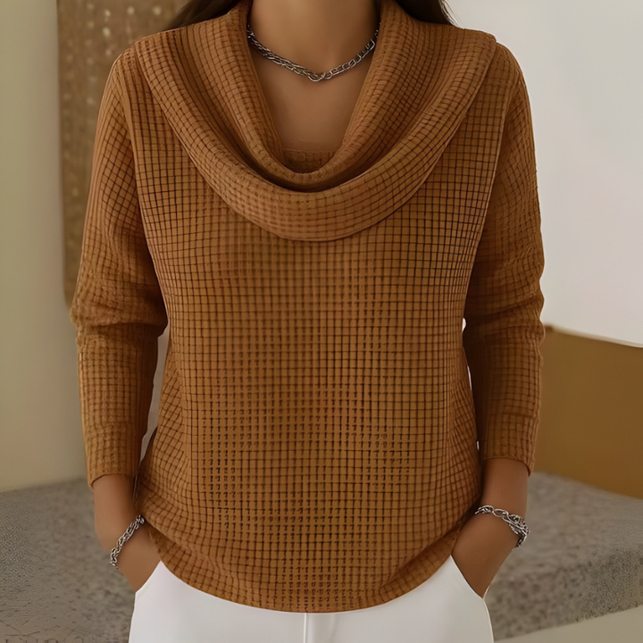 Rosa | Maglione Elegante con Collo Morbido