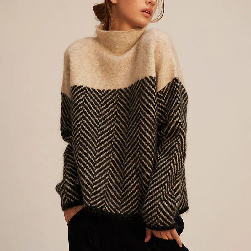 Mira | Pull torsadé élégant