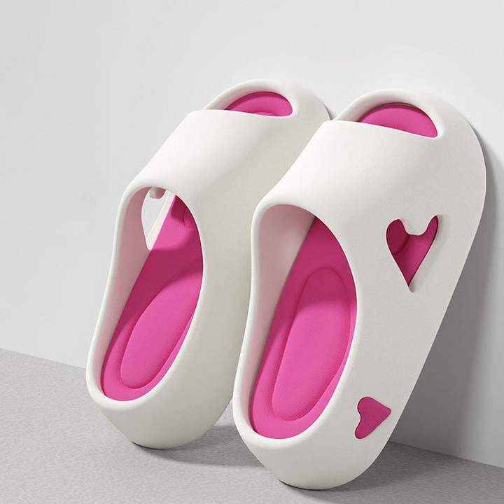 Il mio cuore | Infradito ultra morbide a forma di cuore