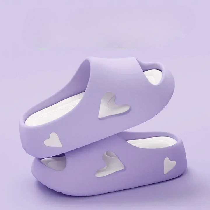 Il mio cuore | Infradito ultra morbide a forma di cuore