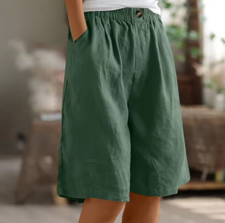 Frances | pantaloni corti in cotone confortevoli