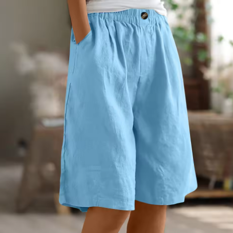 Frances | pantaloni corti in cotone confortevoli