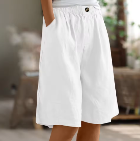 Frances | pantaloni corti in cotone confortevoli