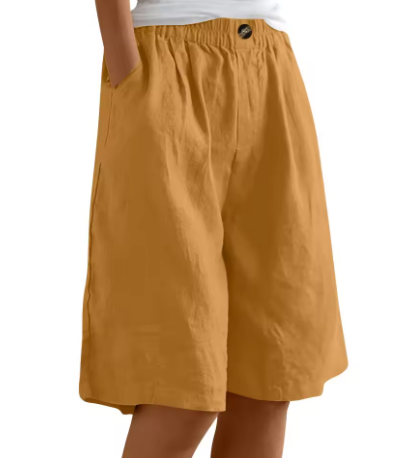 Frances | pantaloni corti in cotone confortevoli