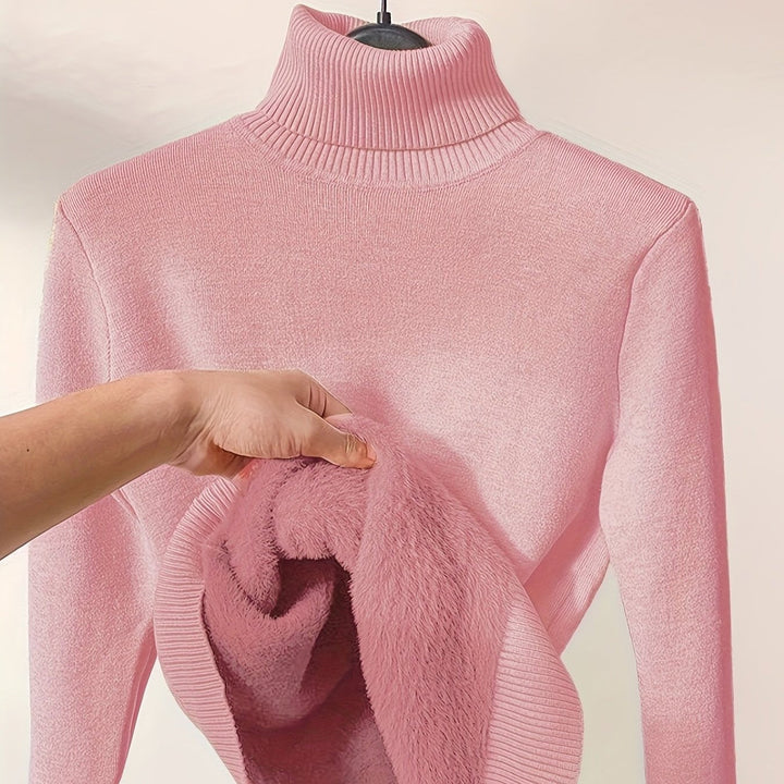 Zella | Maglione Morbido a Collo Alto