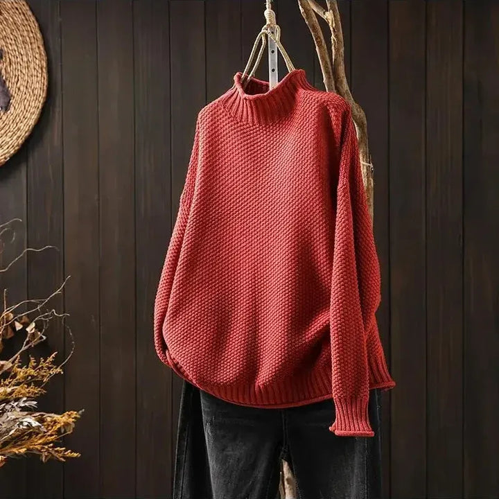 Celina | Maglione Morbido a Collo Alto