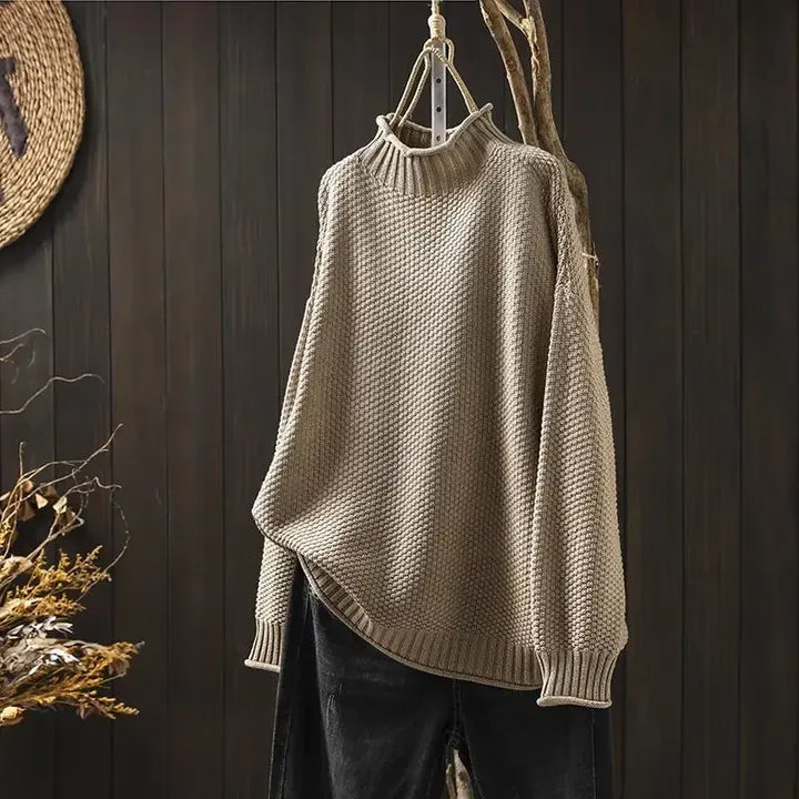 Celina | Maglione Morbido a Collo Alto