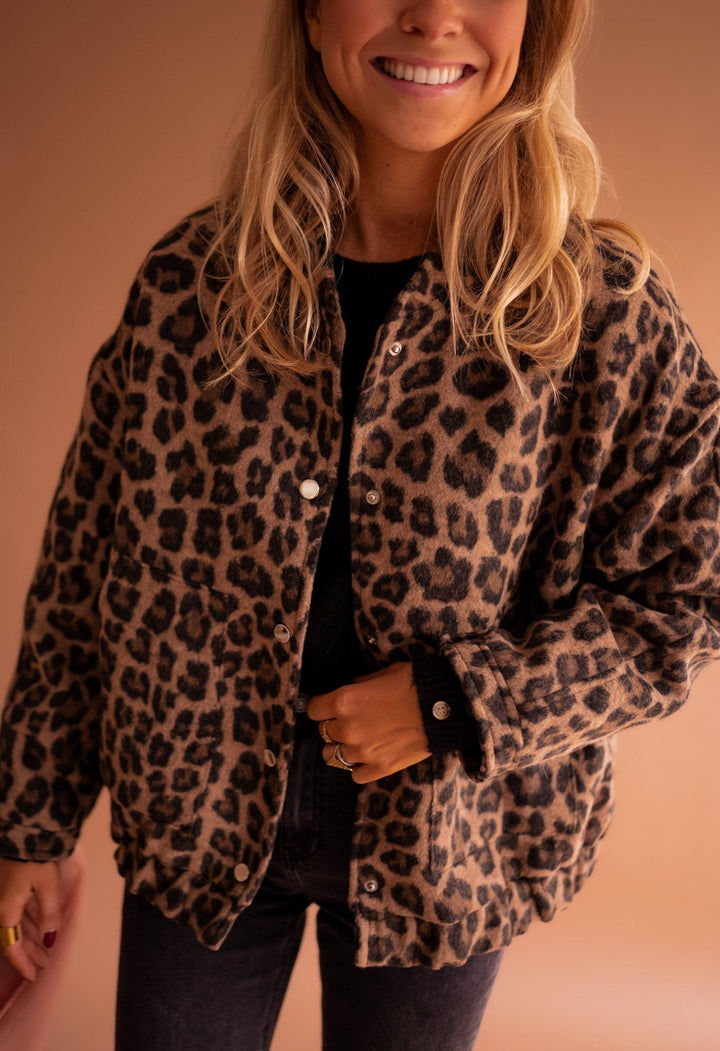 Charlene | Giacca Leopardata alla Moda